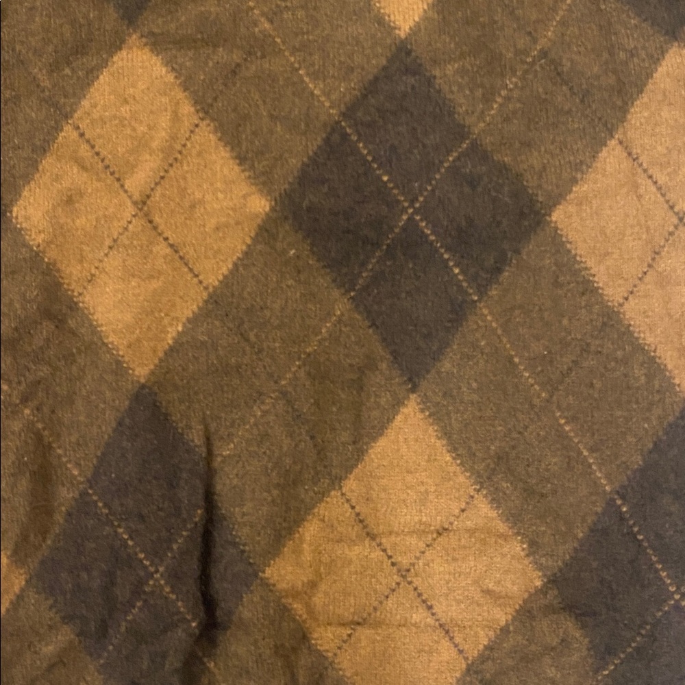 Vintage cashmere argyle sweater - Picture 2 of 4